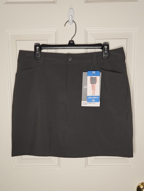 Eddie Bauer Pants - Eddie Bauer Adventurer 2.0 Skort Dark Smoke Size 10
